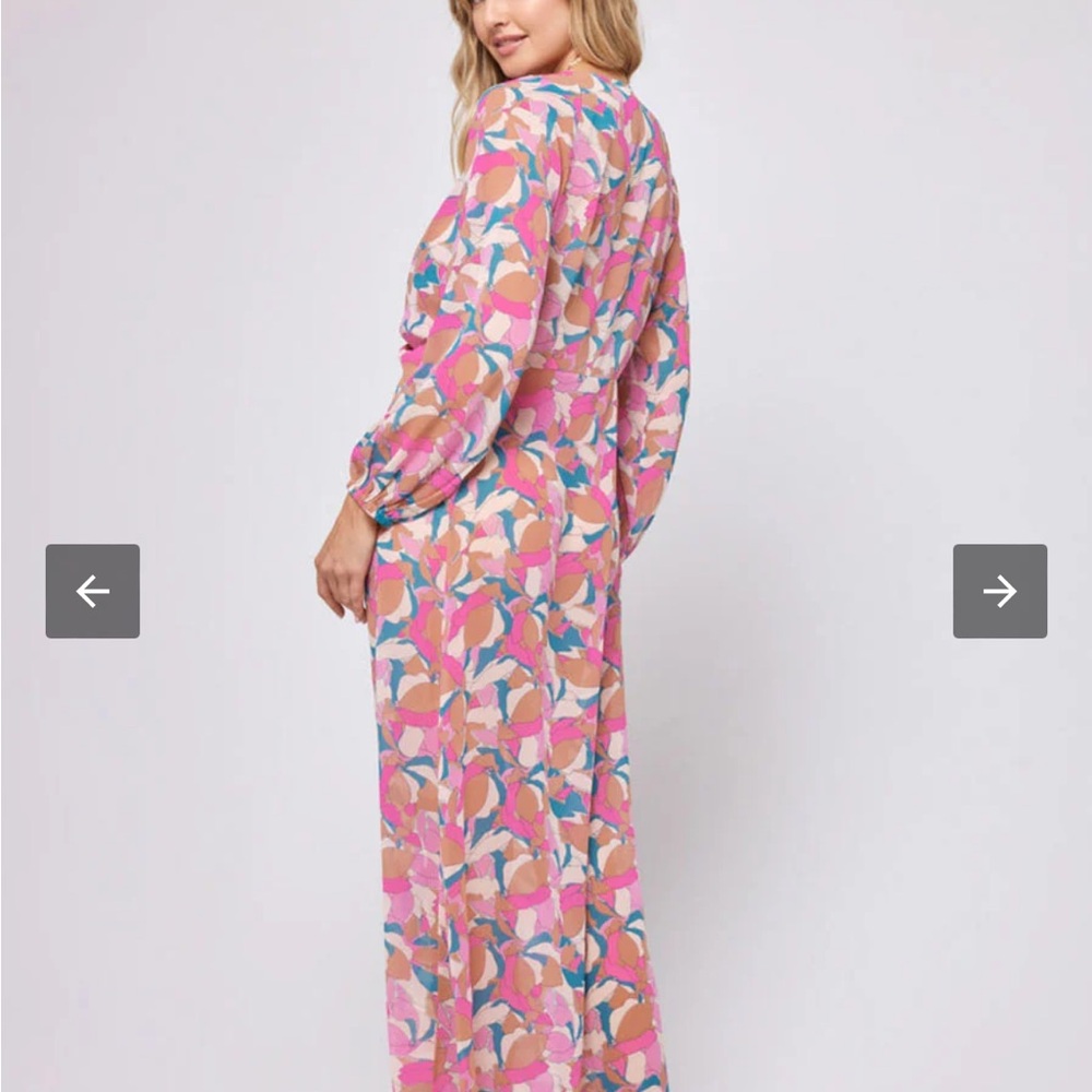 New!!! LSPACE Anna Cover Up in Sundazed Floral - Picture 2 of 3